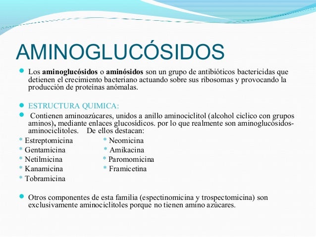 aminoglucosidos